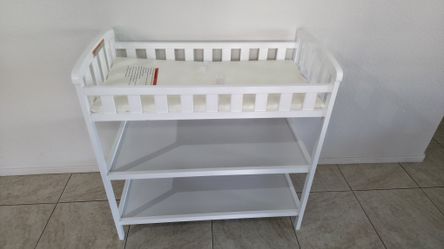 Baby Changer 3-Tier Shelve White