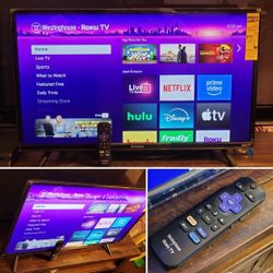 32" Westinghouse Roku HD TV  with Remote 
