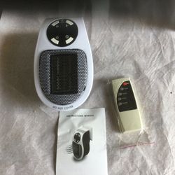 500W Wall Outlet Small Plug in Handy Premium Heater w/ Timer + Remote Control. Bathroom, Kitchen. $12.00 .. South Gate Pick Up