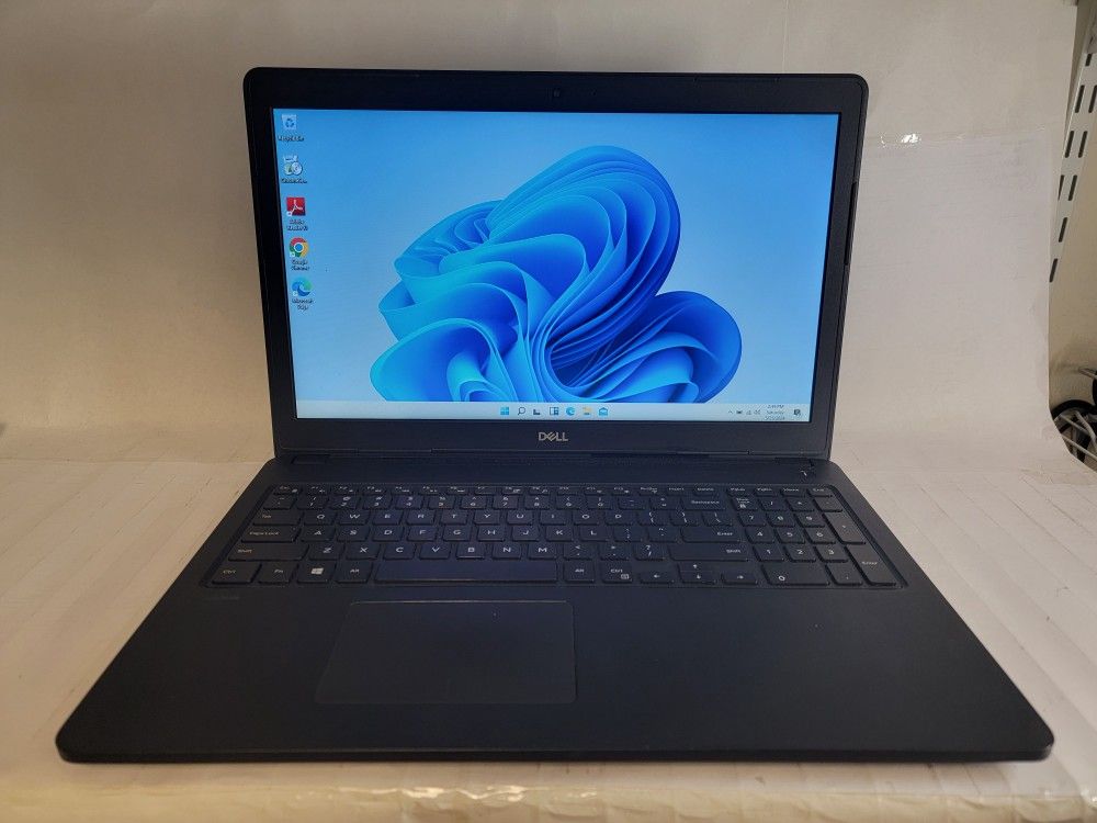 Fixed Price: Dell Latitude 3580 15.6'' Laptop Core i5 7th Gen/ 16GB/ 256GB SSD Win 11 Webcam #1218