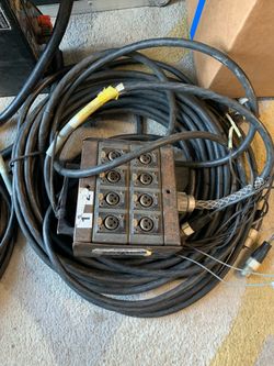 Rapco 8ch XLR Audio Snake 50ft