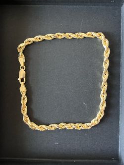 10k 4mm 8inch long diamond cut rope
