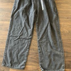 Black Jeans Joggers (non Stretch)