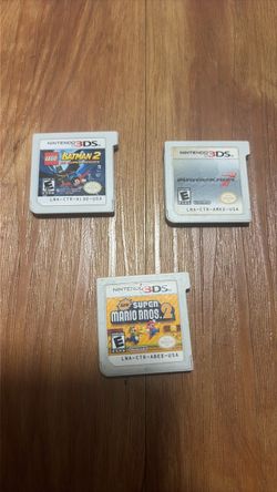 Nintendo 3DS Games: MarioKart 7 Super Mario Bros 2 Lego Batman 2 mario kart