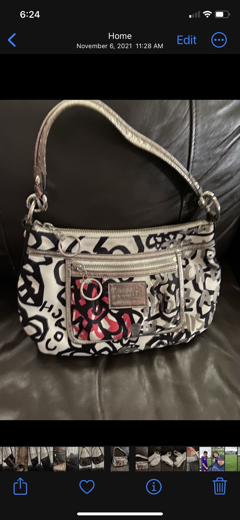 Coach Small Bag!!!! Really Cute!!!