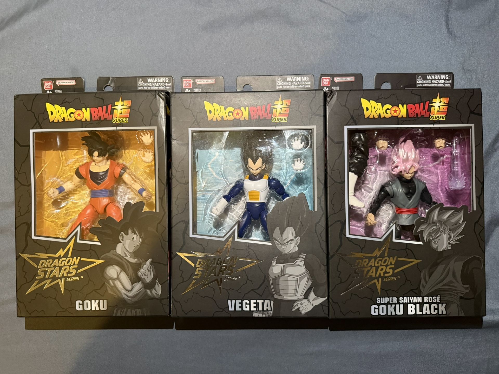 Dragon Ball Super – Dragon Stars Figure Lot (Goku, Vegeta, Goku Black Rosé),All Products : American Fashion Style Bags On Sale
