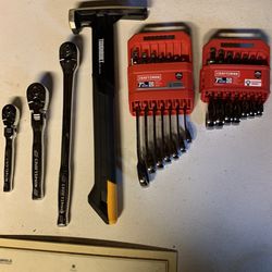 All Brand New Craftsman Tools. 18 Tools Total And A TOUGHBUILT 18oz Finishing Hammer