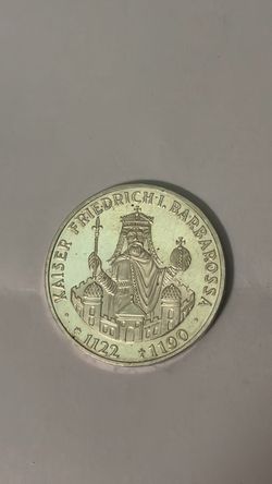 Silver 10 Mark 1990 F - Silver - Germany