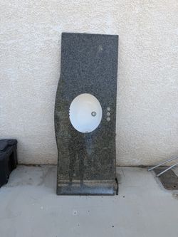Granite Vanity Countertop with Undermount Sink