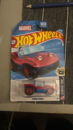 Hot Wheels Marvel Spider-Mobile Die-Cast Car