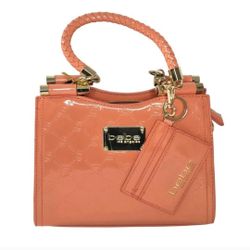 Bebe Dana Monogram Top Handle Crossbody Braided Straps NWT NEW