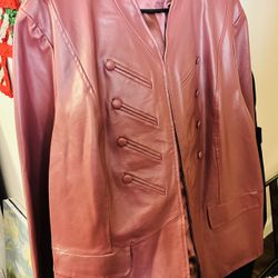 Jessica London Women's Leather Jacket Plus Size 26