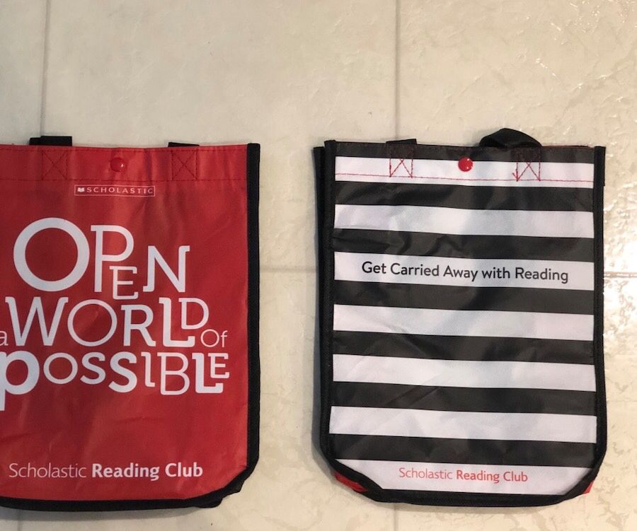 2 NEW book bags