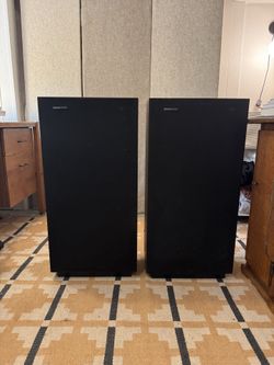 Rare Vintage Speakers With New Subwoofers