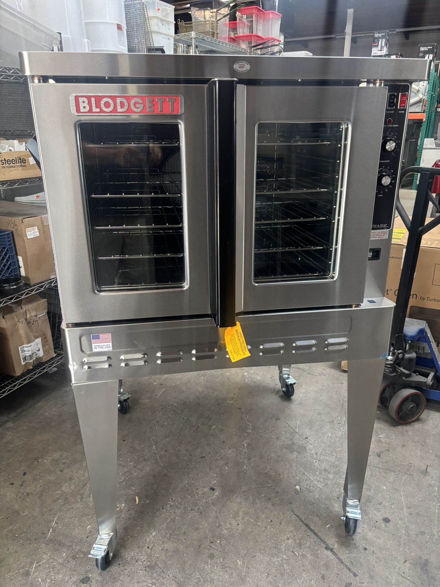 New BLODGETT Gas Convection Bakery Depth Oven All Stainless Steel Single Deck Zephaire 100G