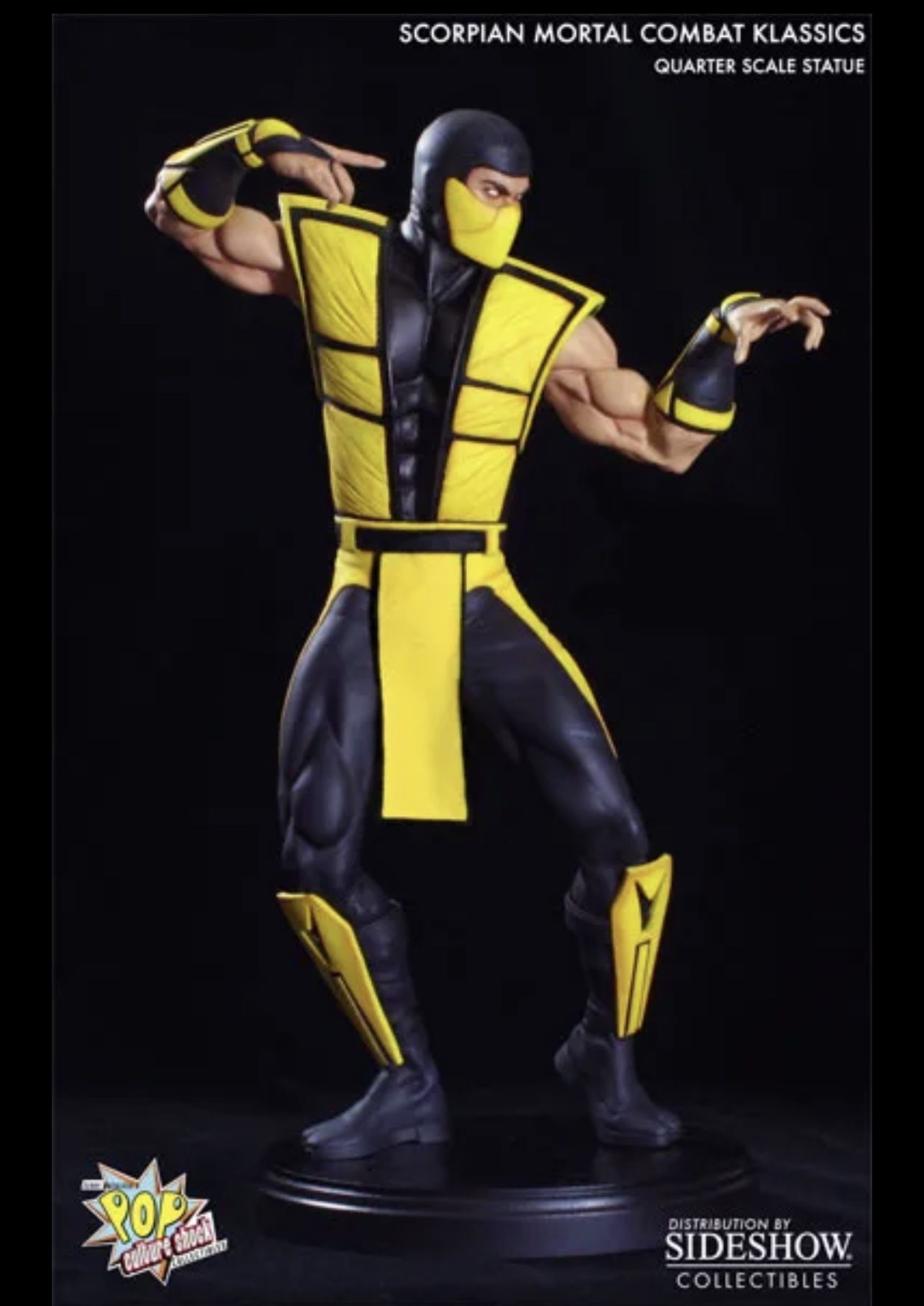 Scorpion Klassic 1/4 Statue PCS $700 EXCLUSIVE Only 200 Mortal Kombat Rare Blank (no Number)