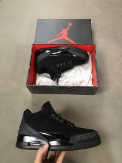Jordan 3 Retro black cat Size 11