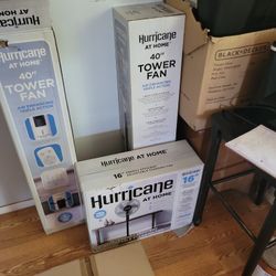 NEW hurricane Tower Fan