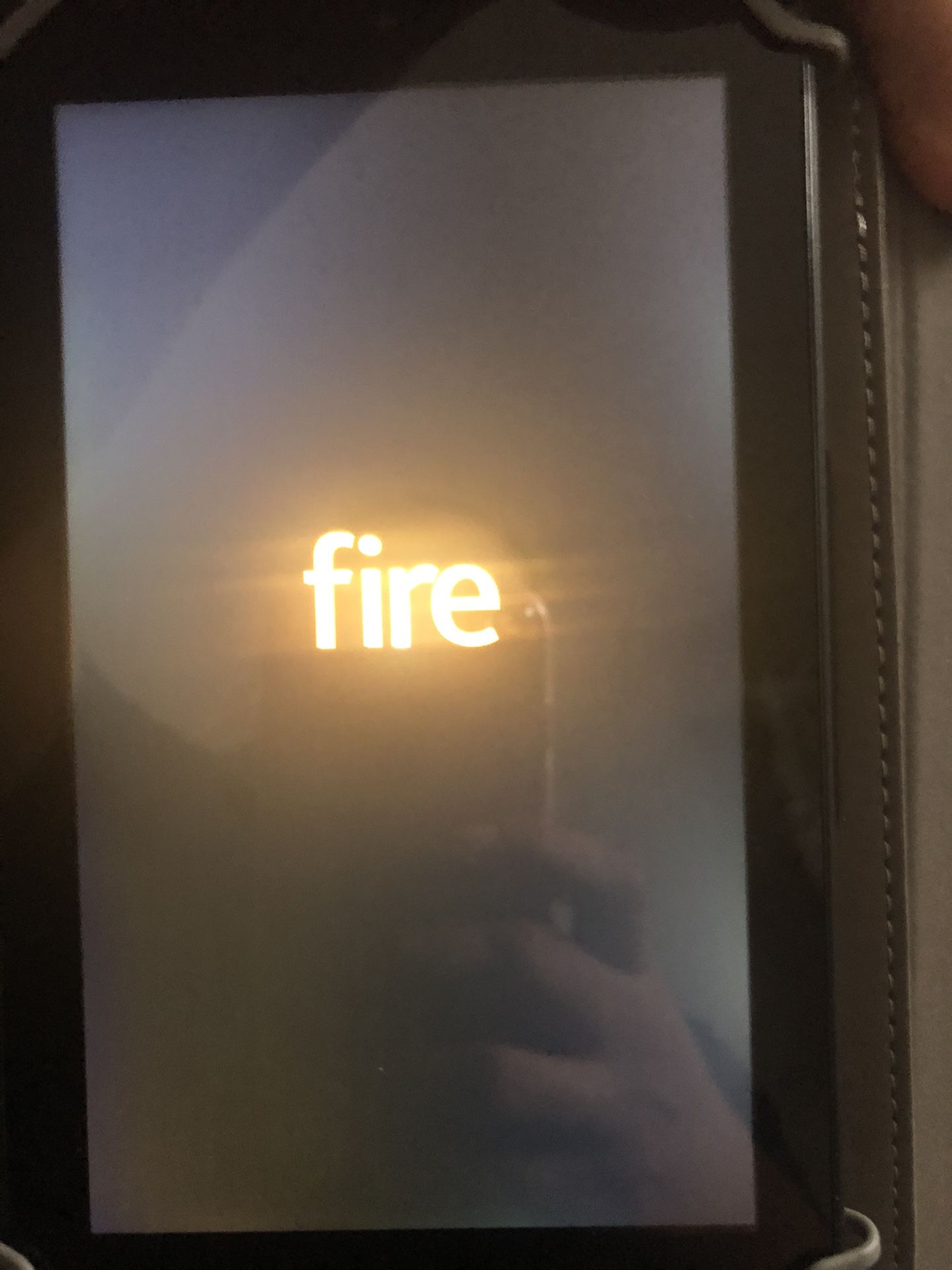 Amazon fire tablet with case