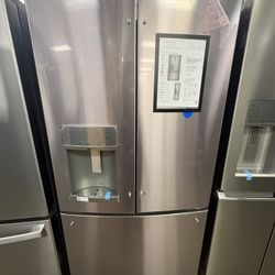 GE Profile - 27.7 Cu. Ft. French-Door Refrigerator (Stainless Door) | ($0 Down) | No Credit Needed
