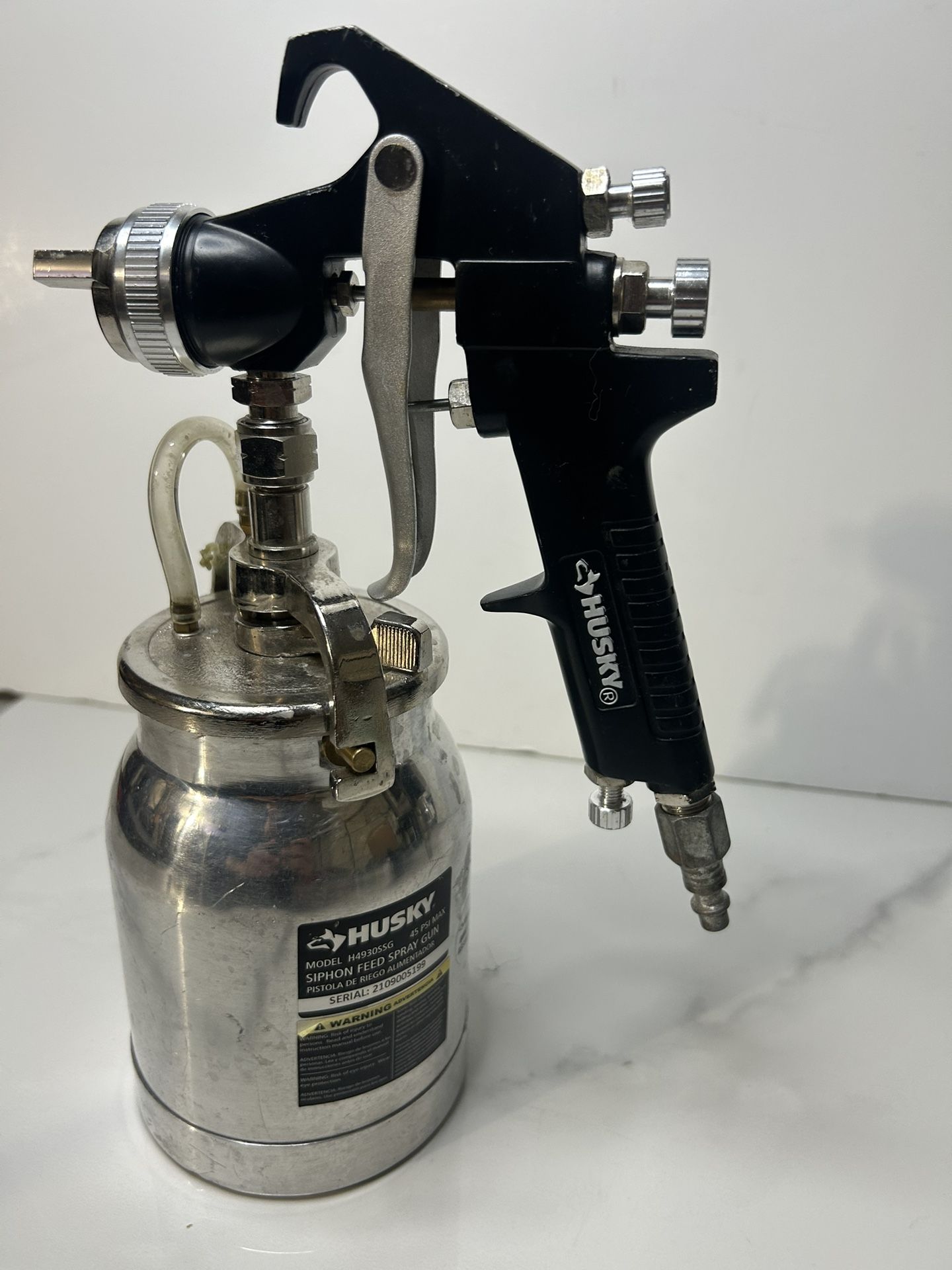 Husky 762-034 H4930SSG Spray Gun Siphon Feed