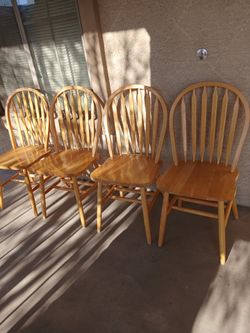 L@@k- SOLID WOOD DINING CHAIRS