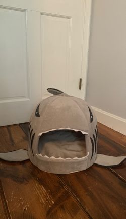 shark cat bed