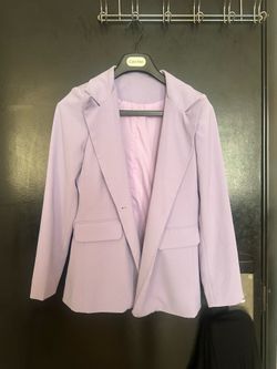 Shein Women Blazer Small Light Purple