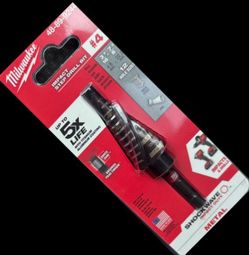 Milwaukee Shockwave Impact Step Drill Bit #4