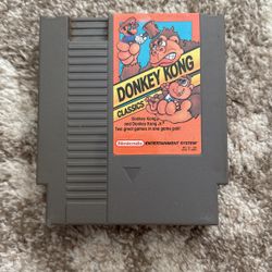 Donkey Kong Classics For Nintendo Nes