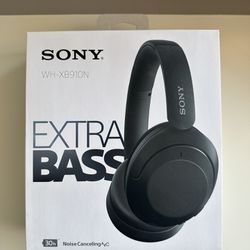 SONY WH-XB910N Extra Bass Wireless Headphones Black