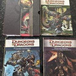 4th Edition Dungeons And Dragons Rule Book Collection