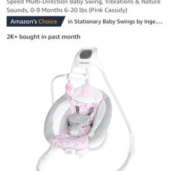 6 Speed Multi-direction Baby Swing