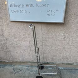 Foldable Metal Luggage Dolly 