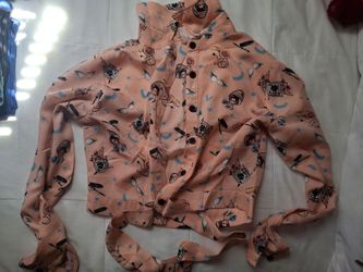 Vintage long-sleeved button up