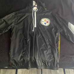 Mitchell And Ness Hoodie Windbreaker$30 