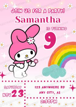 Digital Invitations For Any Theme Party