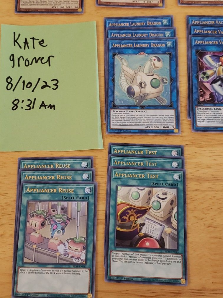 Yugioh Appliancer Deck Core 39 Cards for Sale in Wheaton, IL - OfferUp Yugioh Appliancer Deck Core 39 Cards for Sale in Wheaton, IL - OfferUp