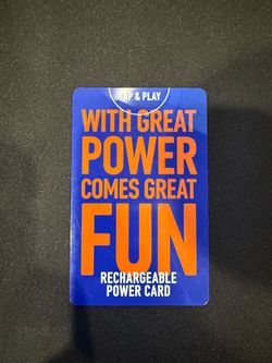 Dave & Buster’s Powers Card with 39,485 tickets
