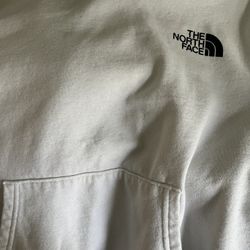 The North Face L White Hoodie