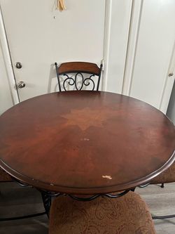Dinner table set