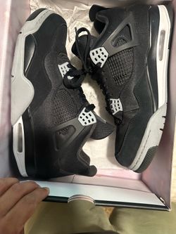 Jordan 4 Black Canvas