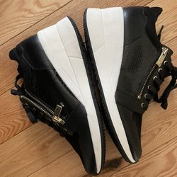 Aldo Lopez Croc Embossed Wedge Women Sneakers