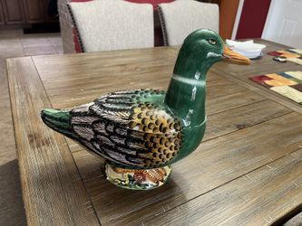 Ceramic Duck Made In Italy 