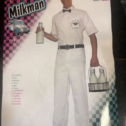 XL Men’s Milkman Costume Set