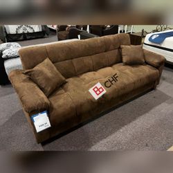 New Convertible Futon Sofa With Storage 