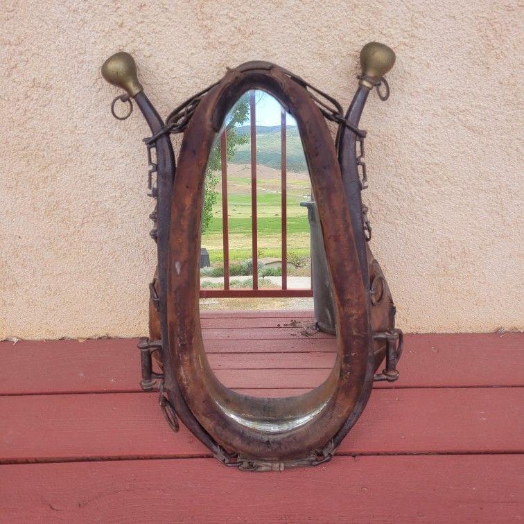 Antique Horse Collar /Mirror