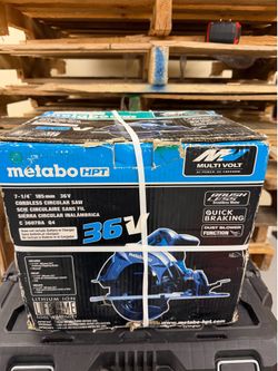 Metabo htp 36v cordless circular saw