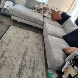 Living Spaces Sectional Sofa