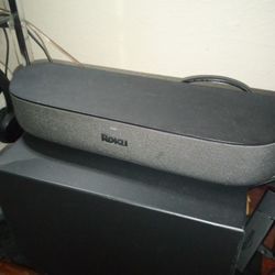 ROKU STREAMBAR . Bluetooth / Remote Control  Ready To Be Use